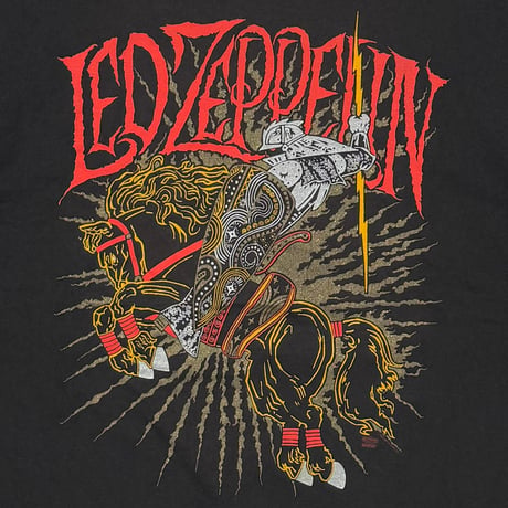 LED ZEPPELIN MANY TIMES I'VE WONDERED HANES LARGE 1009