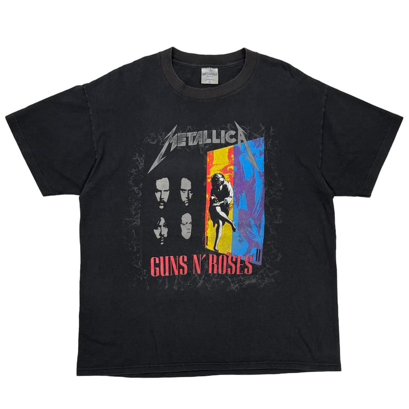 90sLLICA GUNS N’ ROSES BROCKUM XLUSA METALLICA GUNS N' ROSES 1992 TOUR BROCKUM XL 84