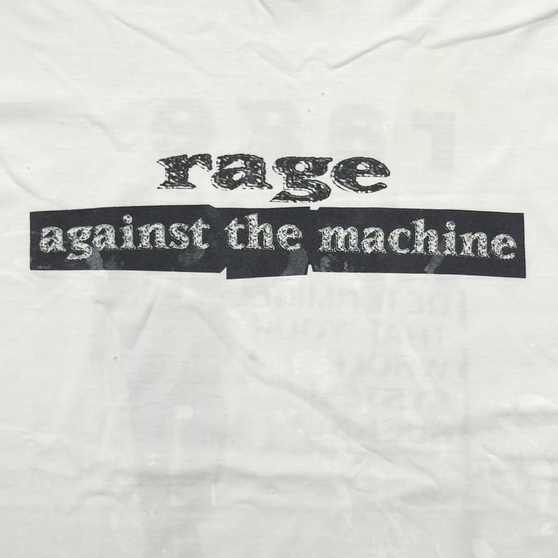 RAGE AGAINST THE MACHINE WE HAVE DETERMINED WHI