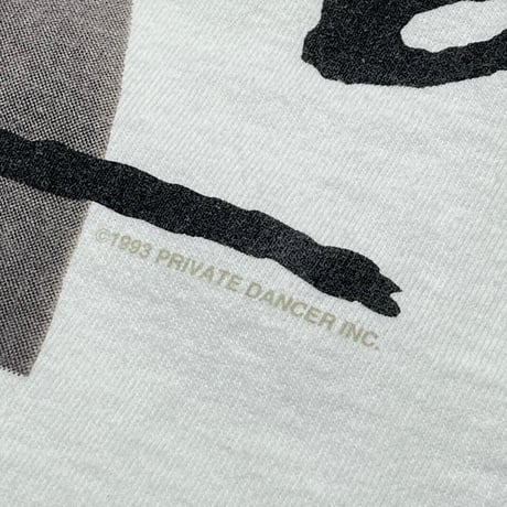 TINA TURNER WHAT'S LOVE TOUR 1993 WHITE FRUIT OF THE LOOM XL 2023