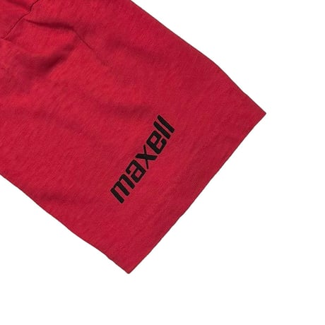 maxell IT'S GOOD FOR YOUR HEADS RED FITS LARGE 3806