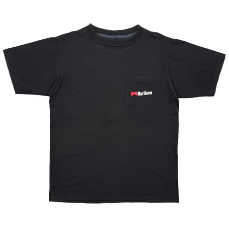 Marlboro MAN POCKET TEE BLACK FITS LARGE 1295