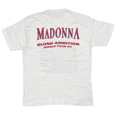 MADONNA BLOND AMBITION WORLD TOUR 1990 WHITE MEDIUM 3981