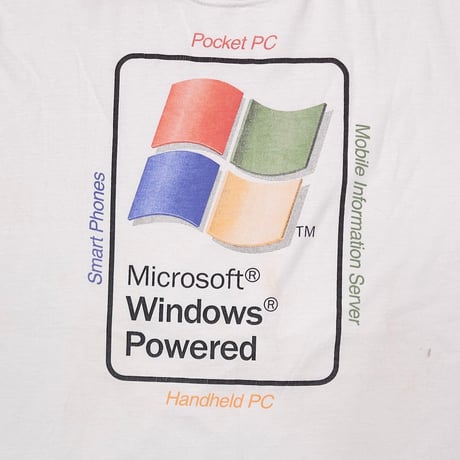 MICROSOFT WINDOWS POWERED PROMO TEE GILDAN XL 4672
