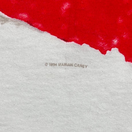 MARIAH CAREY 1994 MERRY CHRISTMAS WHITE ALL SPORT XL 2493