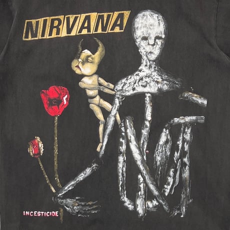 NIRVANA INCESTICIDE BLACK ACME LARGE 0507