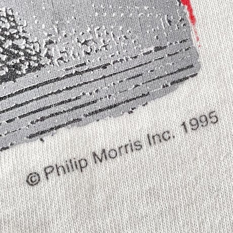 Marlboro 1995 MAP POCKET TEE WHITE ONE SIZE 1