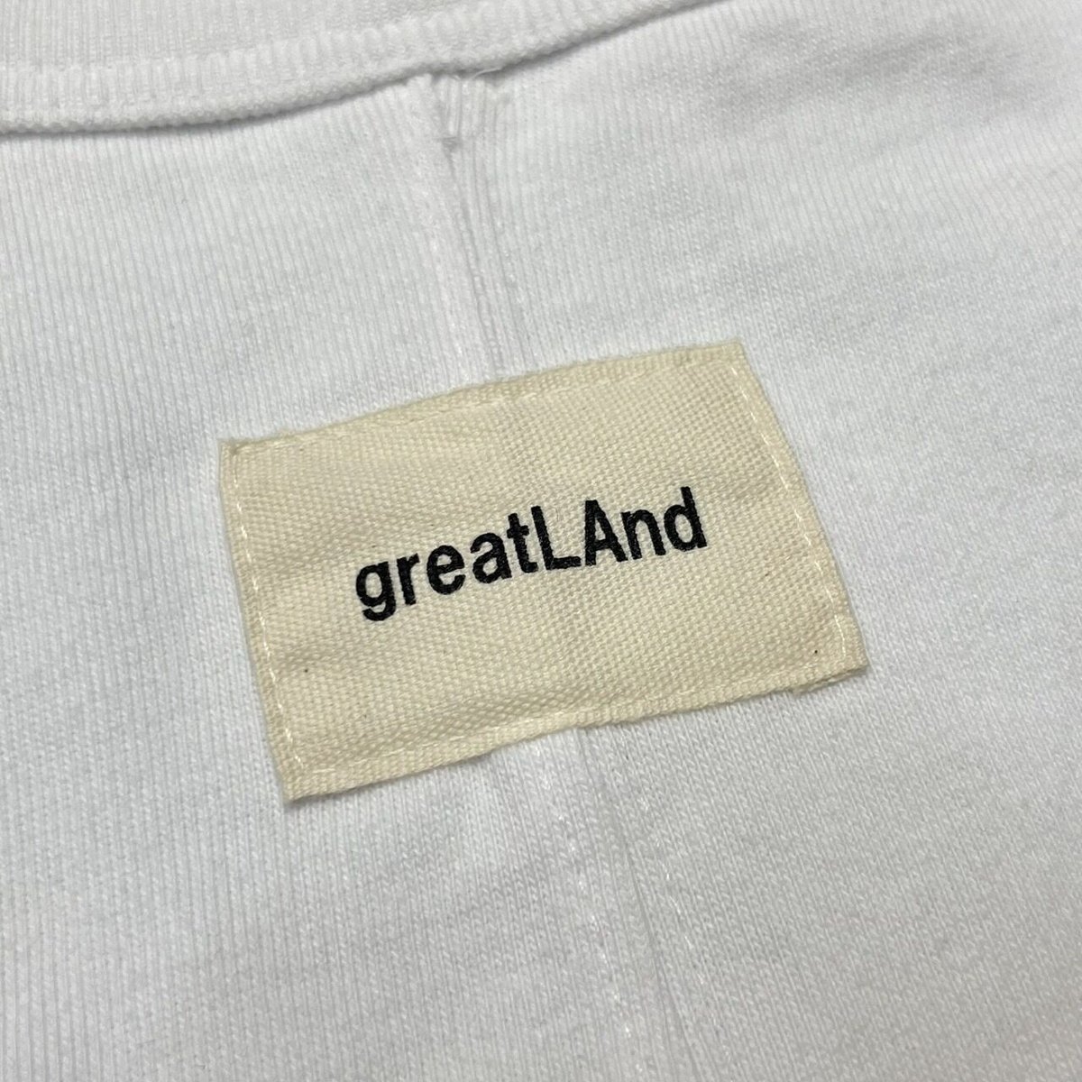 greatLAnd ORIGINAL Chad TANK TOP WHITE