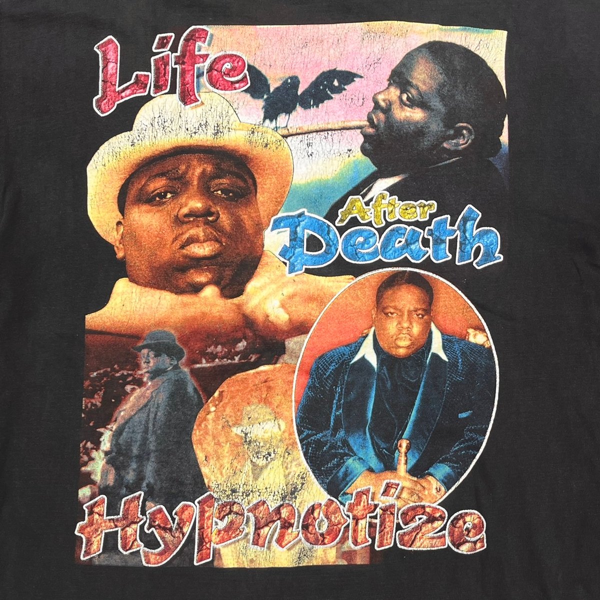 THE NOTORIOUS BIG IN MEMORY RAP DESIGN FITS XL