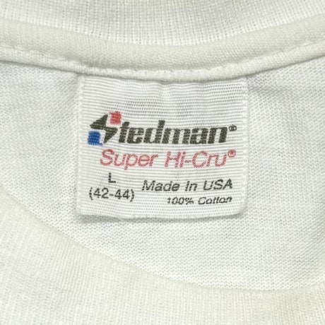 Budweiser 1988 LABEL LOGO WHITE Stedman LARGE 5875