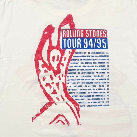 THE ROLLING STONES AMERICAN FLAG TONGUE VOODO LOUNGE 94/95 BROCKUM LARGE 1142