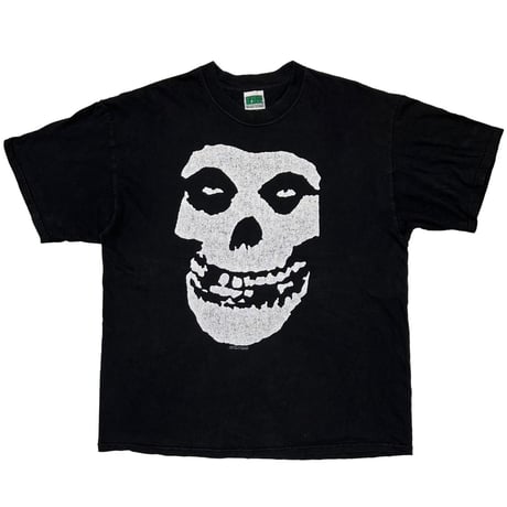 MISFITS 2001 SKULL MONOCHROME DOUBLE SIDE FITS XL 4954
