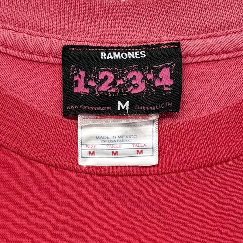 最終お値下げ❗️古着屋購入RAMONES Gabba Gabba Hey! M RAMONES gabba gabba hey RED MEDIUM 8681 | great