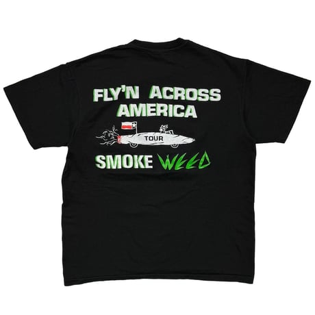 PANTERA	FLY'N ACROSS AMERICA SMOKE WEED HANES LARGE 4110