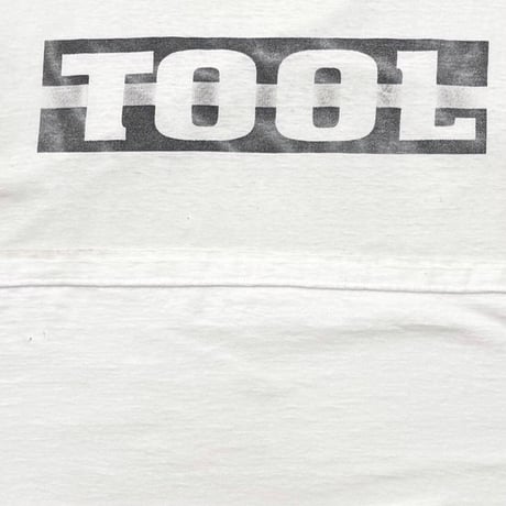 TOOL LOGO & EYE SLEEVELESS WHITE FITS LARGE 0078