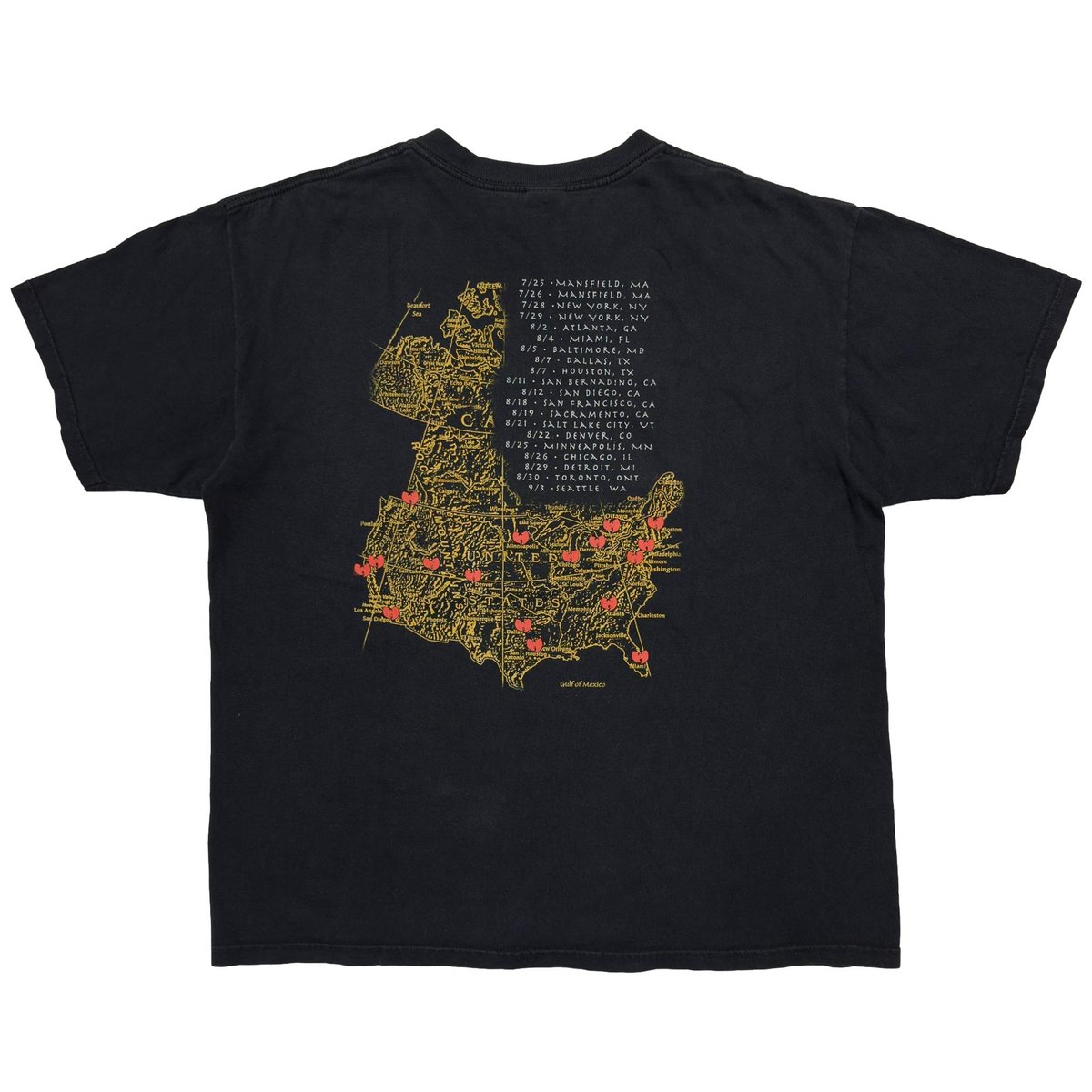 ✈ WU-TANG CLAN JAPAN TOUR (1997) フライヤー WU-TANG CLAN JAPAN TOUR (1997) フライヤー