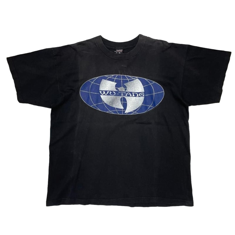 WU-TANG CLAN ALL MEMBER TEE BLACK POLYGRAM XL 1 WU-TANG CLAN ALL MEMBER TEE BLACK POLYGRAM XL 1