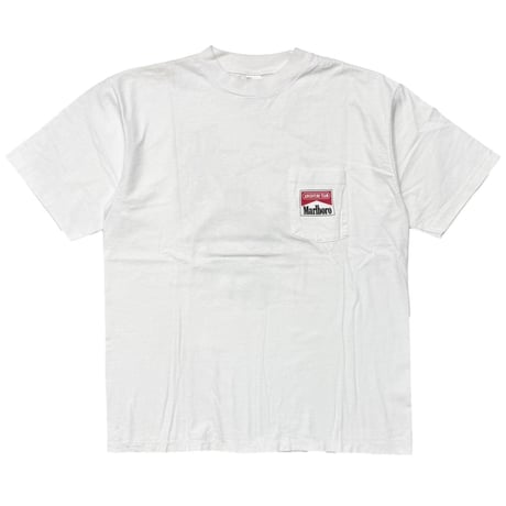Marlboro LIZARD MAP POCKET TEE WHITE FITS XL 9209
