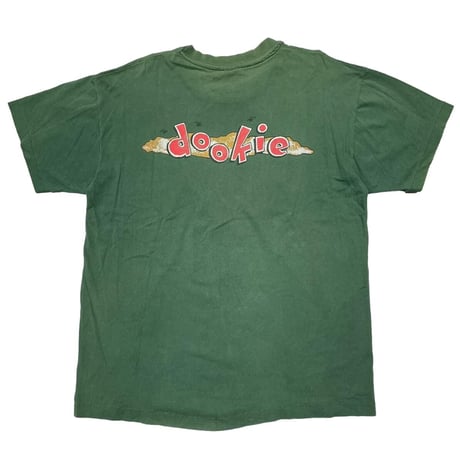 GREEN DAY 1994 DOOKIE GREEN anvil XL 8141