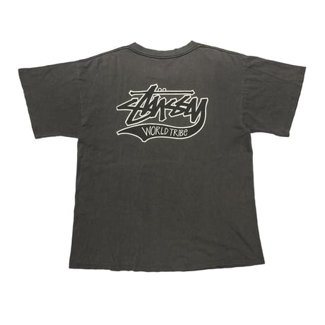 STUSSY OLD 90's BIG LEAGUE BLACK XL 7576