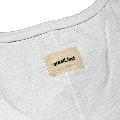 greatLAnd ORIGINAL NOMAN TANK TOP WHITE