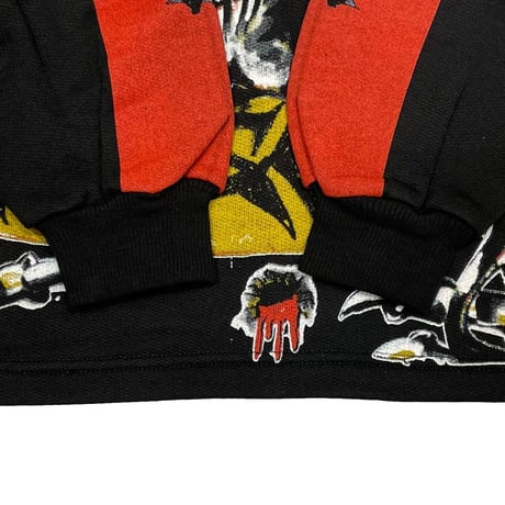 GUNS N' ROSES BOOTLEG GET IN THE RING HOODED  LARGE 1527