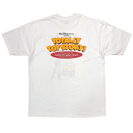 DISNEY VINTAGE TOY STORY WOODY JERZEES WHITE XL 0040