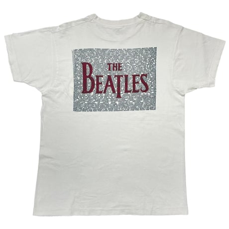 THE BEATLES 1989 THE WHITE T-SHIRT WHITE FITS LARGE 0431