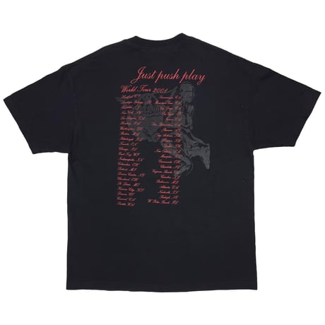AEROSMITH SORAYAMA JUST PUSH PLAY WORLD TOUR 2001 ALSTYLE XL 2341