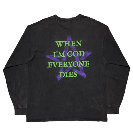 MARILYN MANSON WHEN I'M GOD EVERONE DIES LS FITS XL 7042
