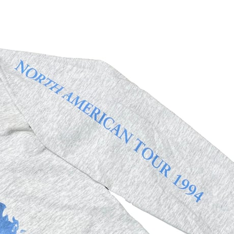 PINK FLOYD NORTH AMERICAN TOUR HOODIE ASH GREY BROCKUM XL 5054 10/27