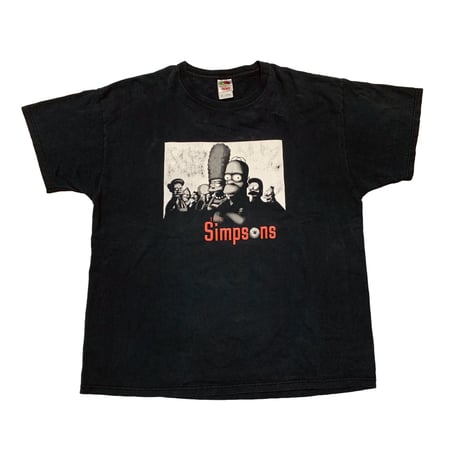 THE SIMPSONS MONOCHROME FRUIT OF THE LOOM 2XL 6650