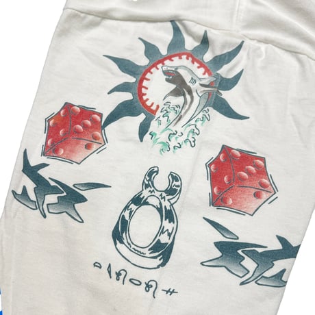 DENNIS RODMAN TATTOO LS WHITE XL 4610