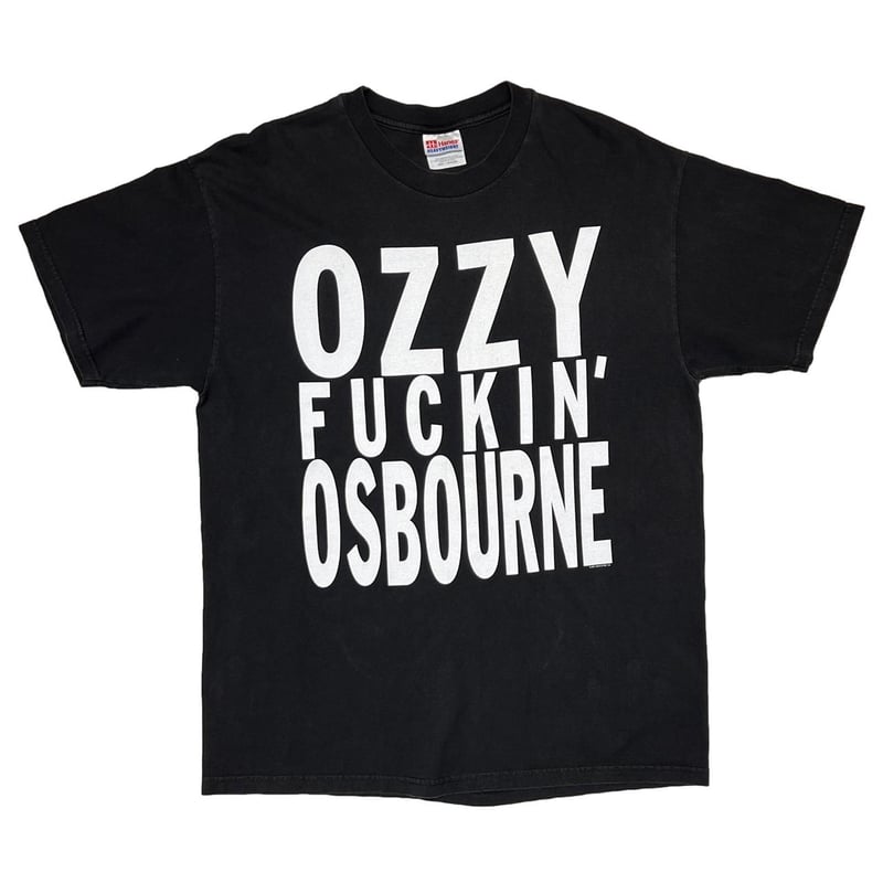 OZZY OSBOURNE 2001 FUCKIN' OSBOURNE HANES LARGE