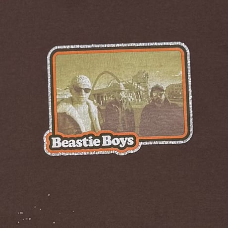 BEASTIE BOYS MEMBER SQUARE BROWN AERO USA LARGE 5672