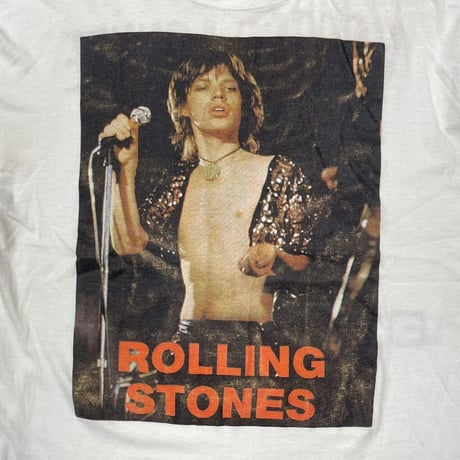 THE ROLLING STONES VOODOO LOUNGE EUROPE 1995 SPIKE TONGUE WHITE XL 7794