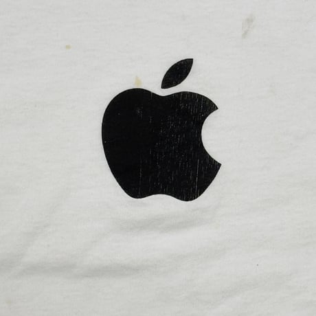 OLD & VINTAGE Apple LOGO BOOTLEG WHITE Champion XL 8005