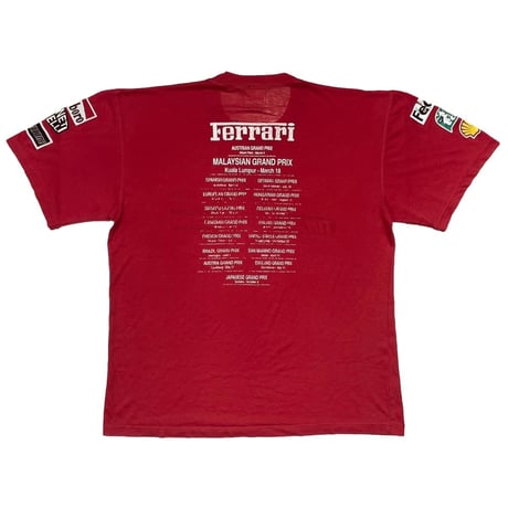 Marlboro Ferrari WORLD GRAND PRIX RED FITS XL