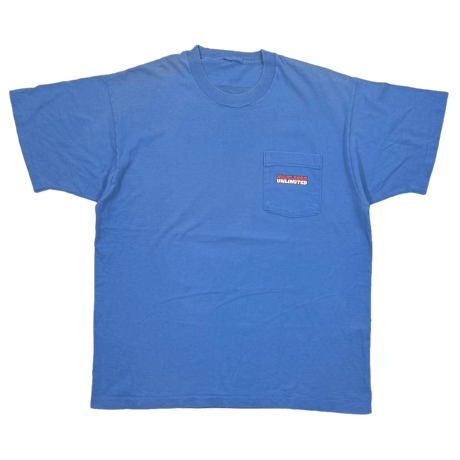 Marlboro UNLIMITED BLUE COYOTE POCKET TEE FITS XL 1162