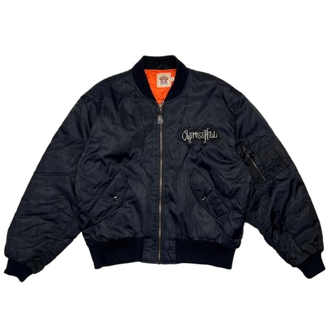 CYPRESS HILL MA-1 JACKET BLACK XL 8911