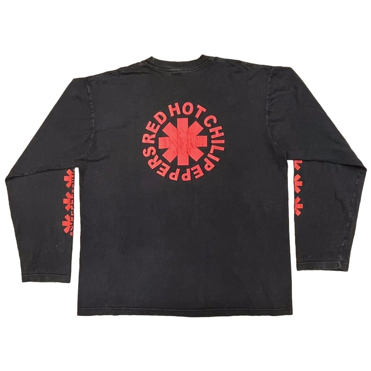 RED HOT CHILI PEPPERS LOGO BOOTLEG LS FITS XL 1 RED HOT CHILI PEPPERS LOGO BOOTLEG LS FITS XL 1