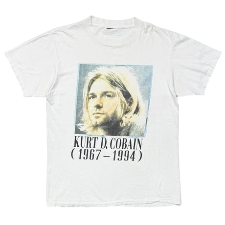 NIRVANA KURT COBAIN MEMORIAL ADULT WHITE FITS LARGE 4649