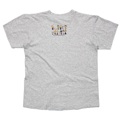 PEANUTS ORIGINAL GRUNGE ASH GREY LARGE 4215