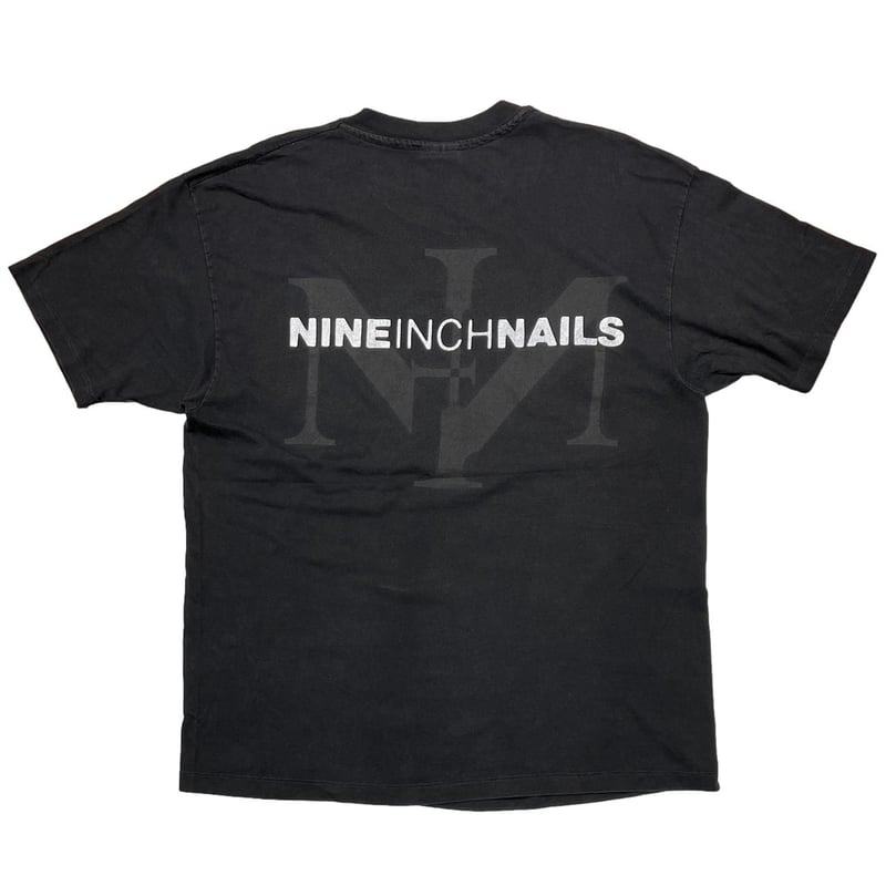 NINE INCH NAILS BOX LOGO HANES XL 6377 | greatL