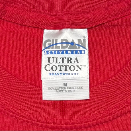 Charles Manson Y2K CHARLIE DON'T SURF ZOO PORT RED GILDAN MEDIUM 3353