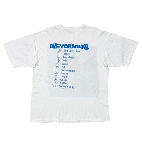 NIRVANA NEVERMIND WHITE XL 3101