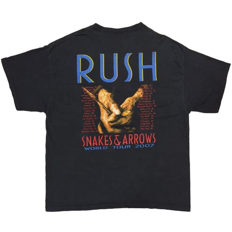 RUSH SNAKES & ARROWS WORLD TOUR 2007 DELTA XL 8593