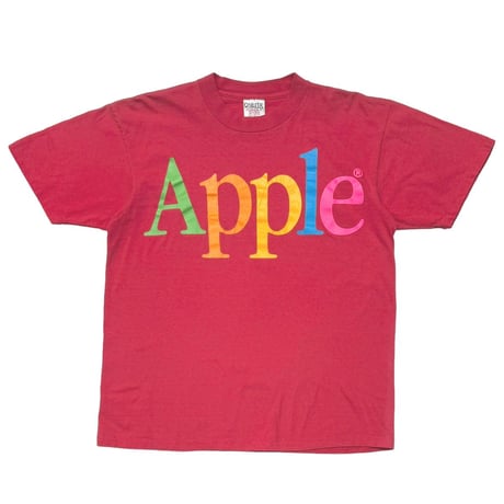 Apple MULTI COLOR BIG LOGO ONEITA RED LARGE 4217