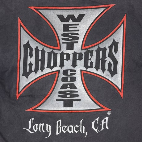 WEST COAST CHOPPERS IRON CROSS ORANGE EDGING FITS XL 5305