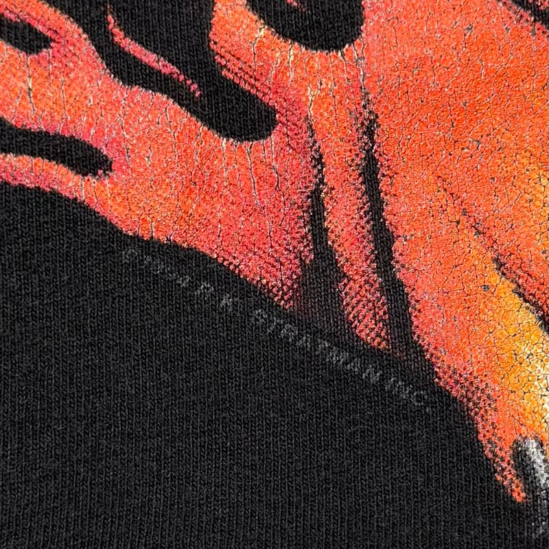 HARLEY-DAVIDSON USA製 Flame Pattern L/S HARLEY DAVIDSON UNTAMED TIGER FLAME BACK EMBLEM